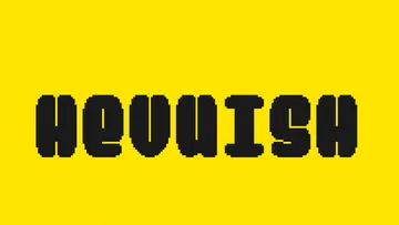 Hevuish - Retro Game Font Font