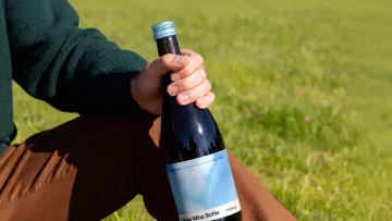 Wine Bottle Mockup