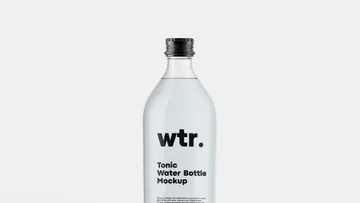 Tonic Bottle Mockup