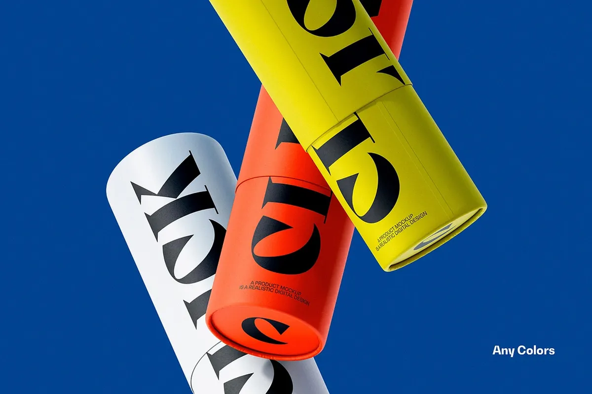 Paper Tube Mockup Vol.1