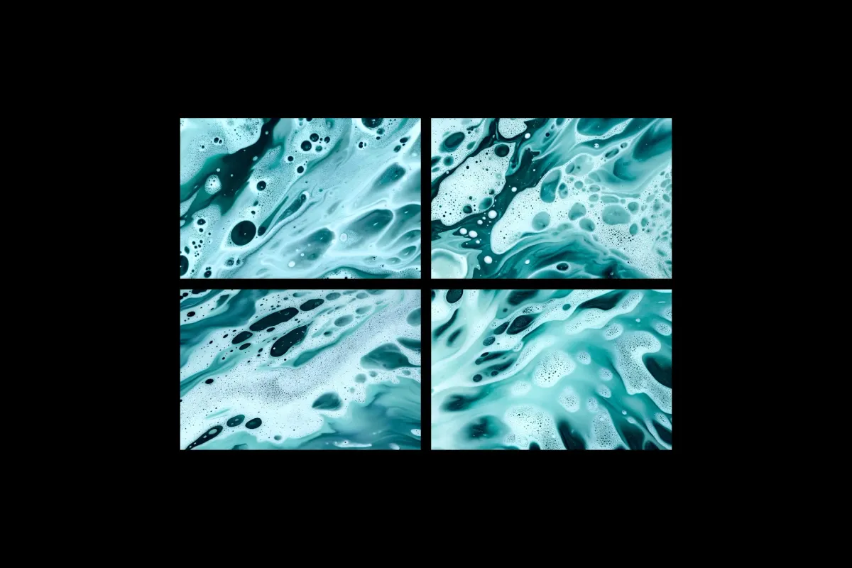Abstract Foam Backgrounds