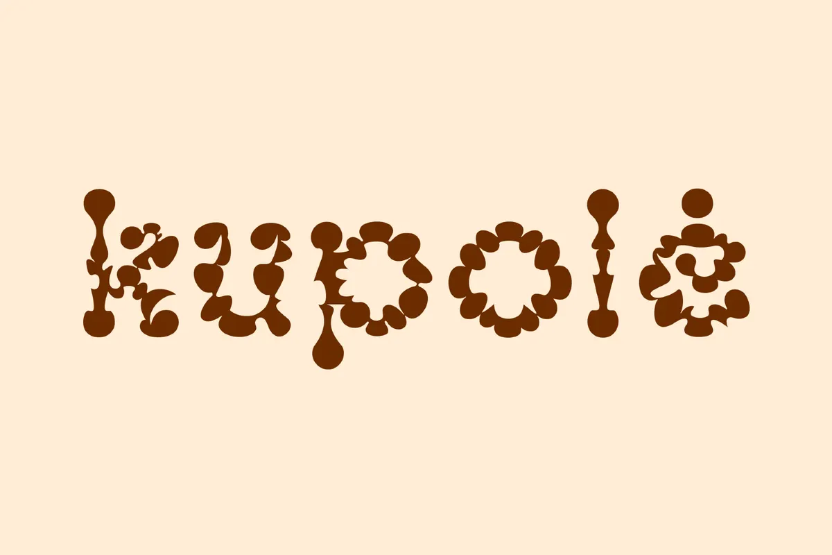 Kupole - Free Ornamental Font