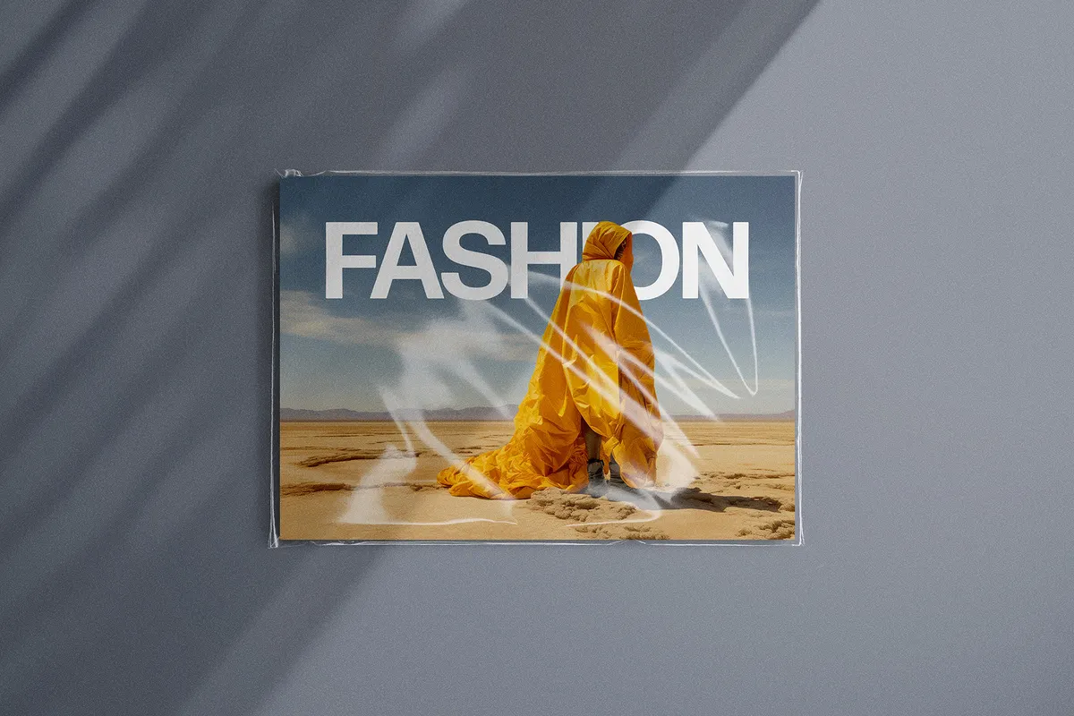 A4 & US Paper Landscape Magazine Mockups