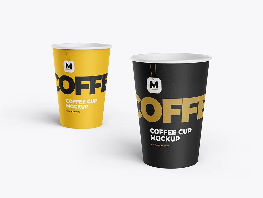 Tea and Coffee Cup Mockup