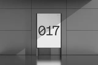 Signboard Poster Mockup