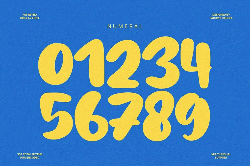 NCL Fatboy Onishuke — Fat Retro Font