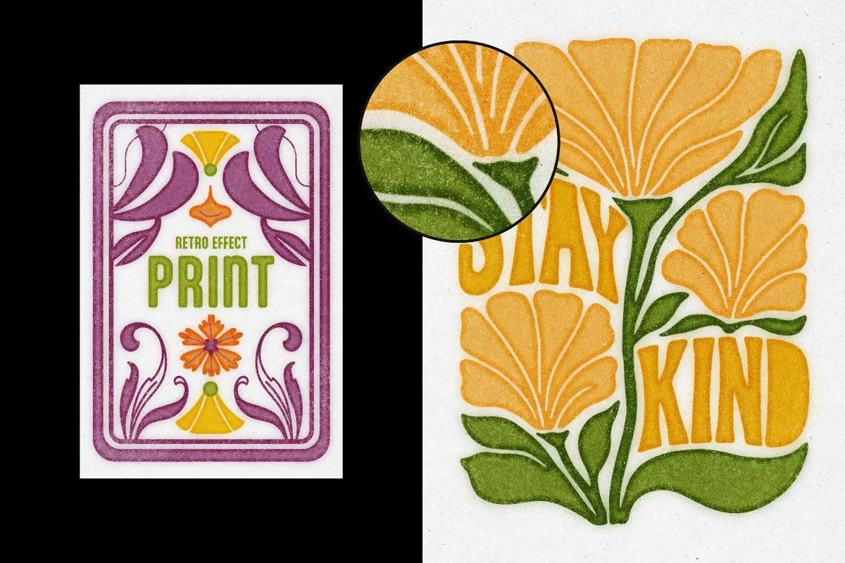 Paper Print Effect