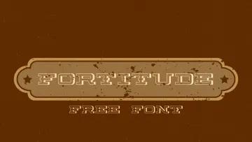 Fortitude 3D Font