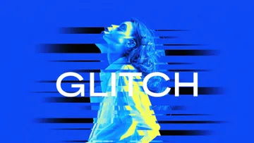 Glitch Duotone Photo Effect