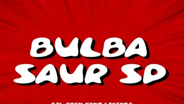 Bulbasaur SP Font