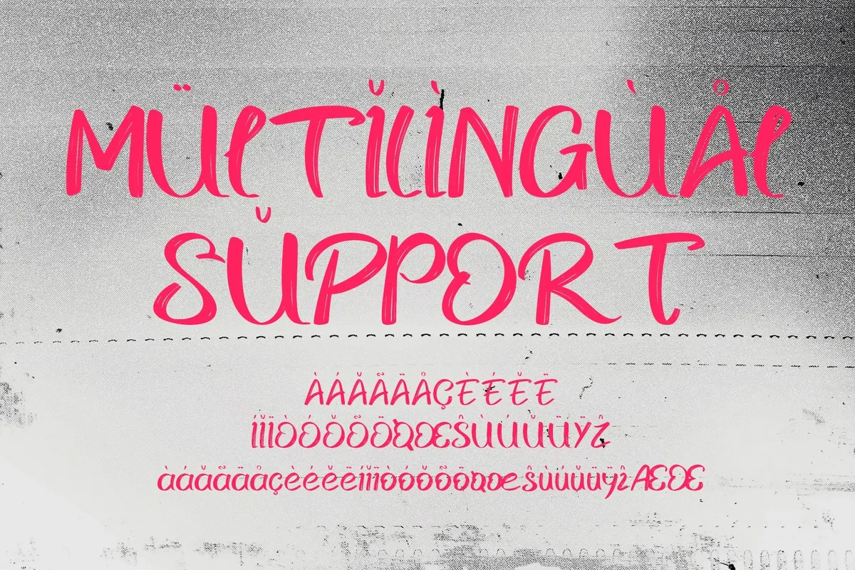 Stone Mark - Brush Script Font