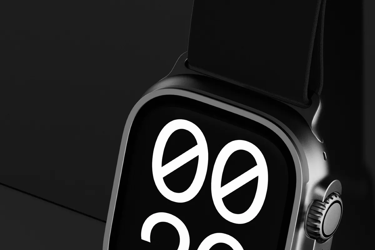 Apple Watch Ultra Mockup