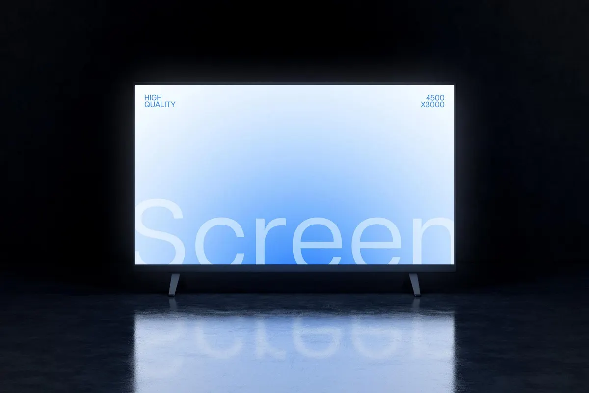 TV Screen Mockup
