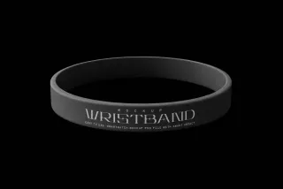 Silicone Wristband Mockup