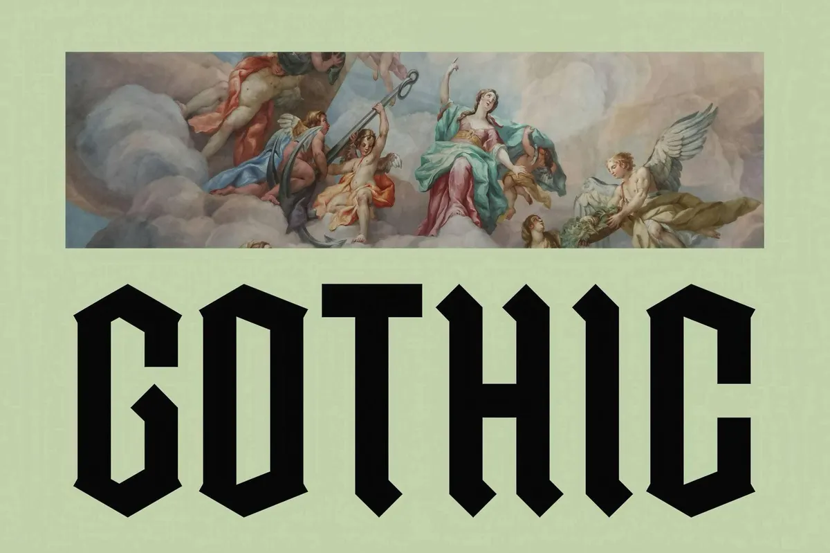 Moleta — Modern Gothic Typeface