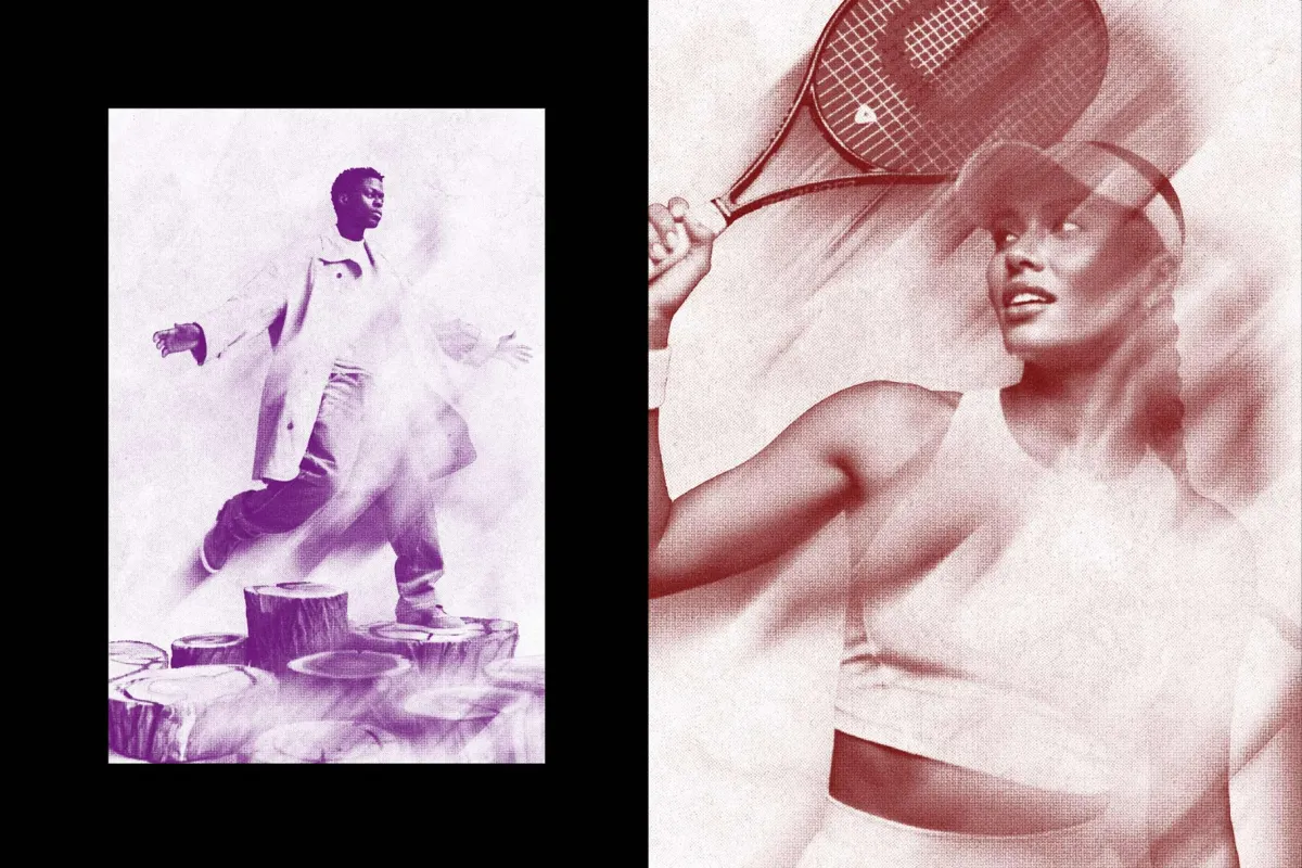 Halftone Motion Photo Effect
