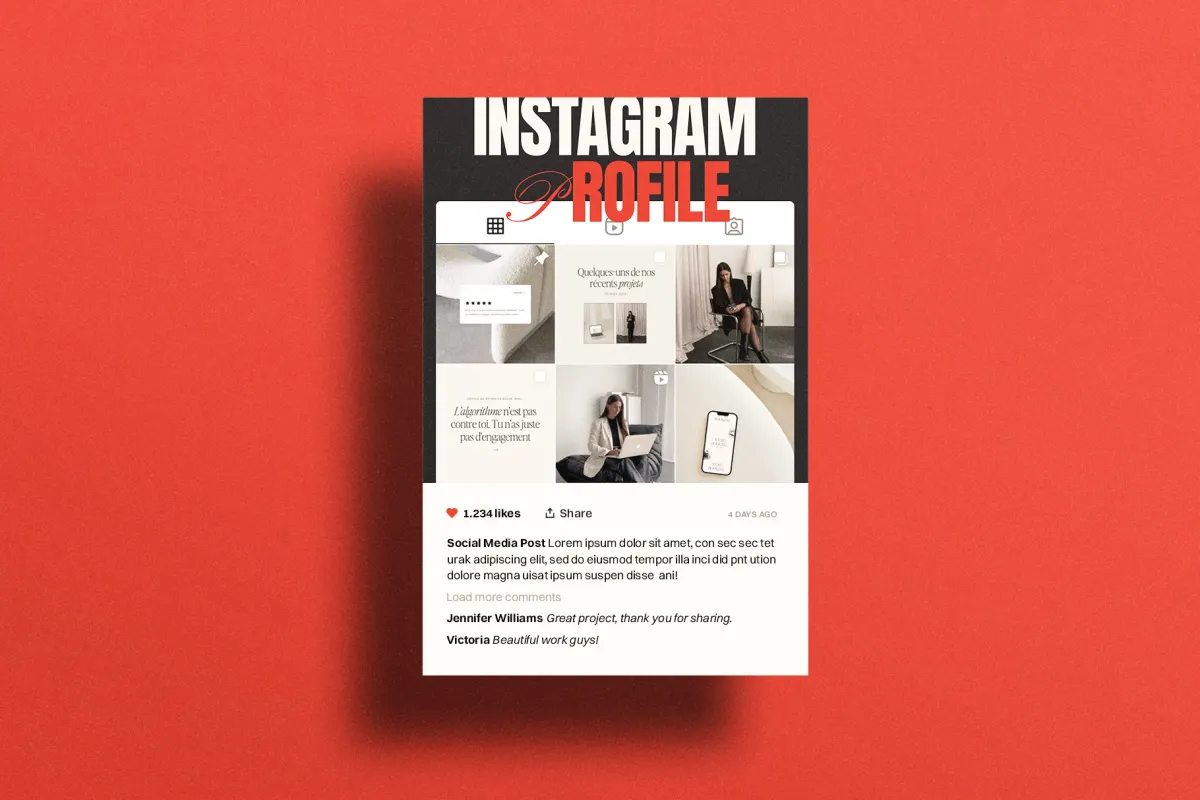 Social Media Kit Template