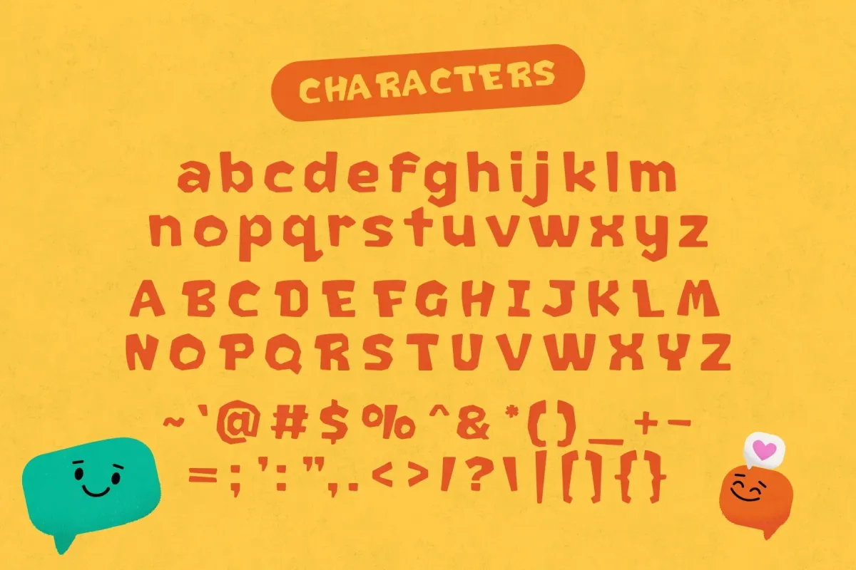 Lava Lounge - Quirky Cartoon Typeface