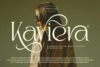 Kaviera - Elegant Swash Serif Font