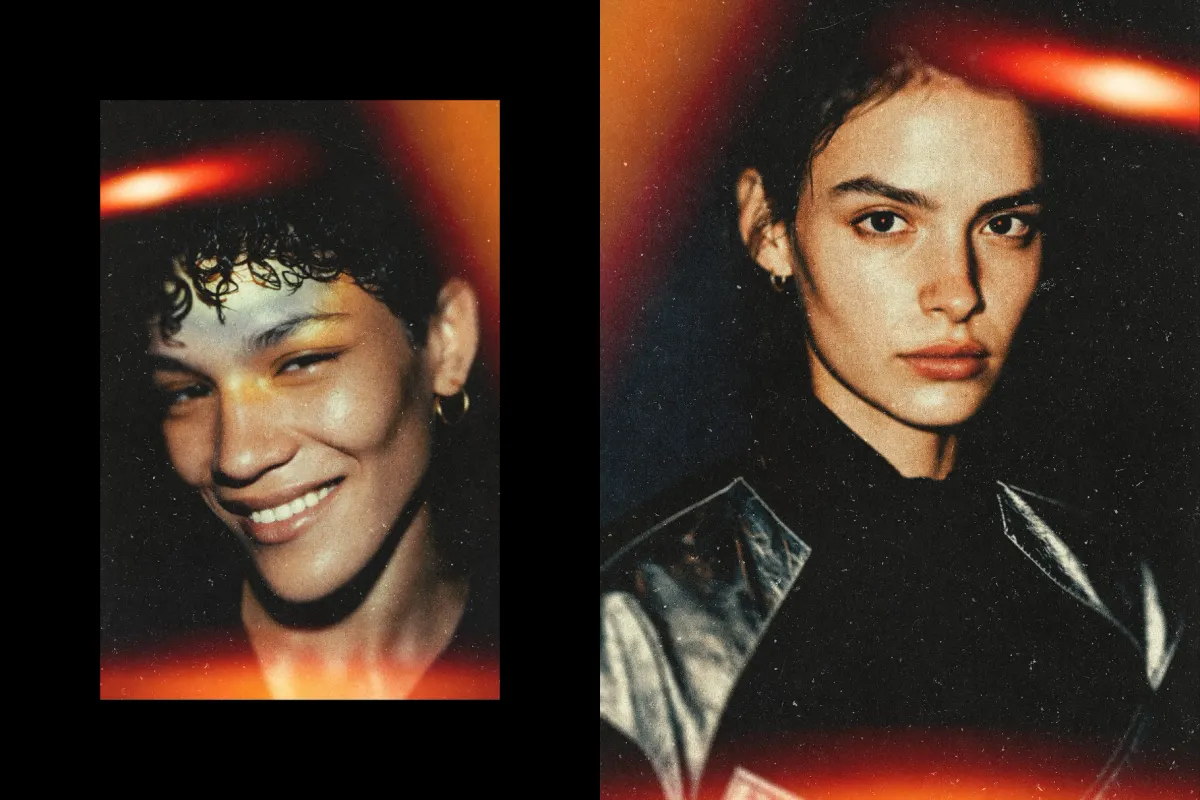 Cinematic Light Leak Photo Effect