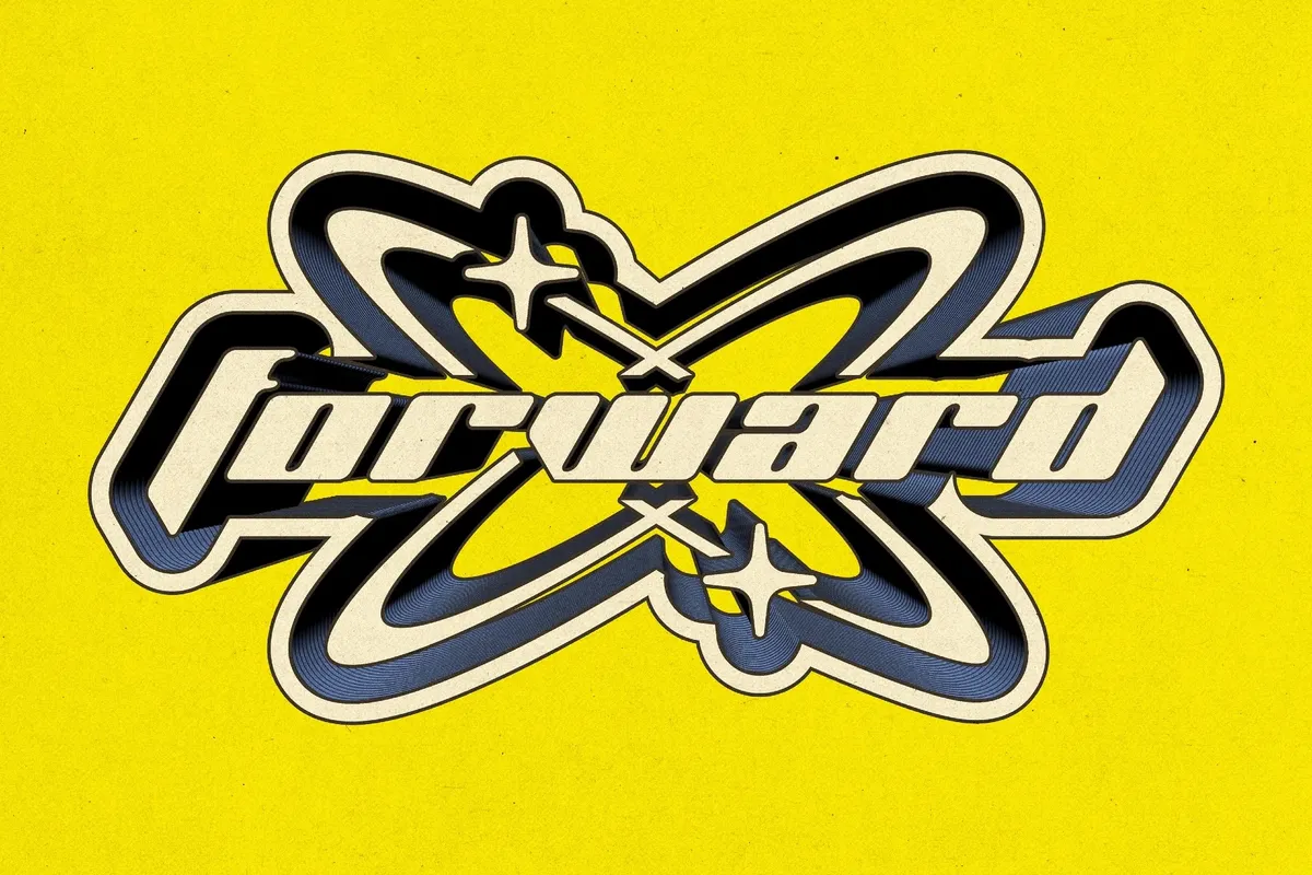 Retro 3D Text & Logo Effect