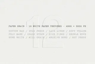 White Paper Textures