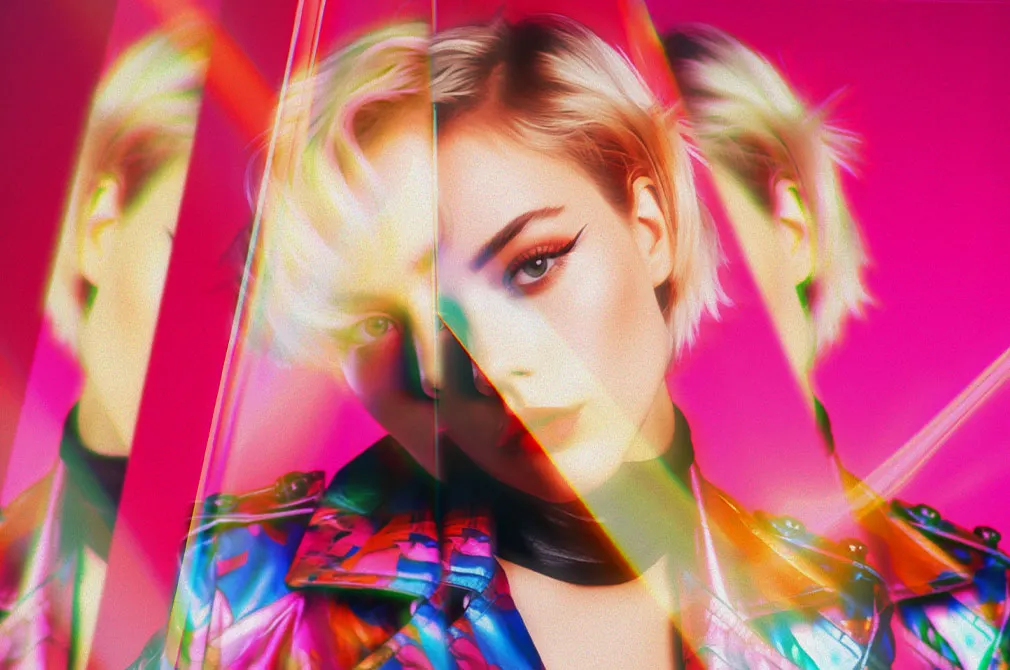 Prism Dispersion Photo Effect