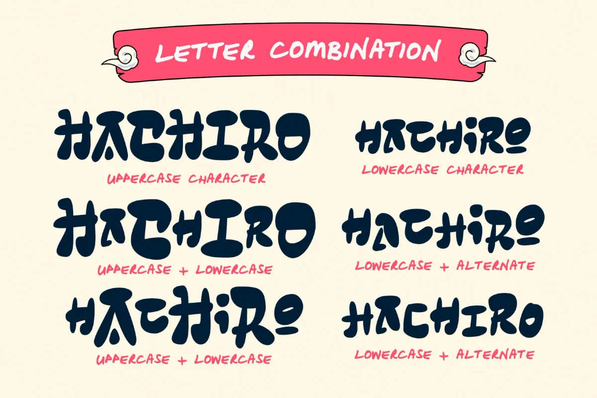 Yokai Game - Japanese Anime Font