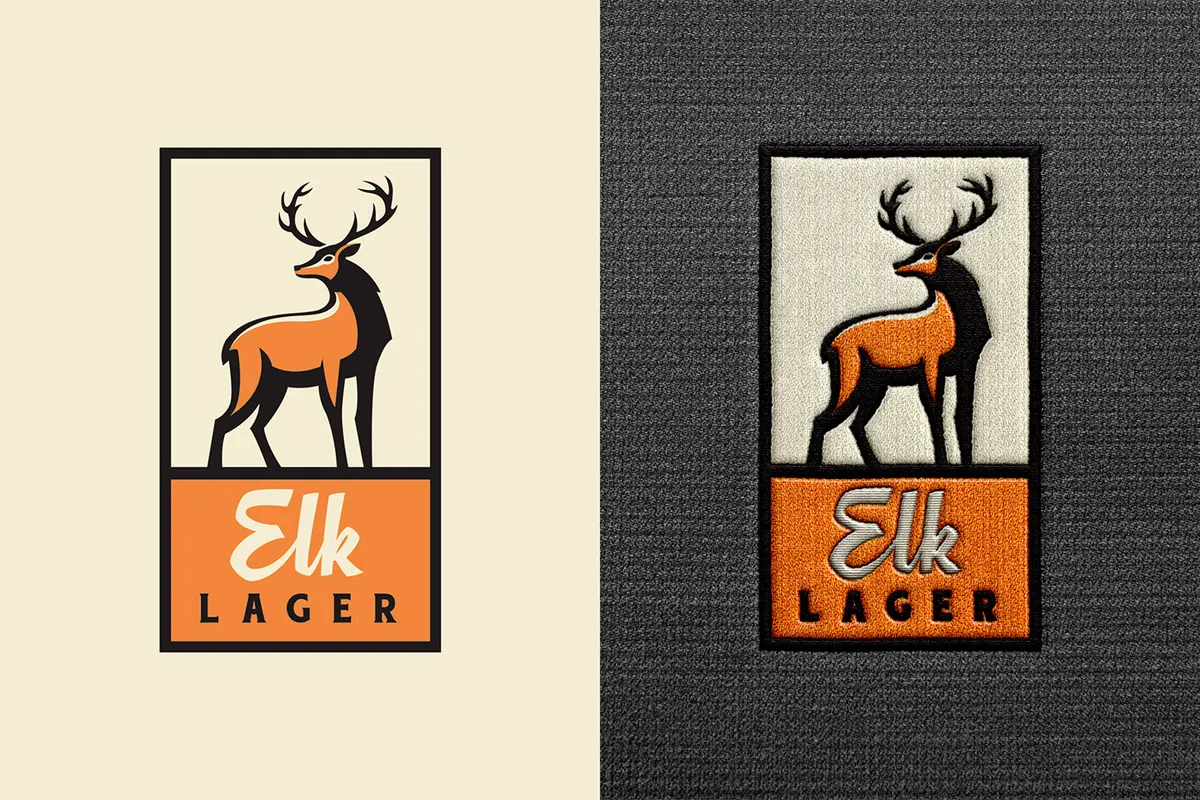 Patch Embroidery Mockup