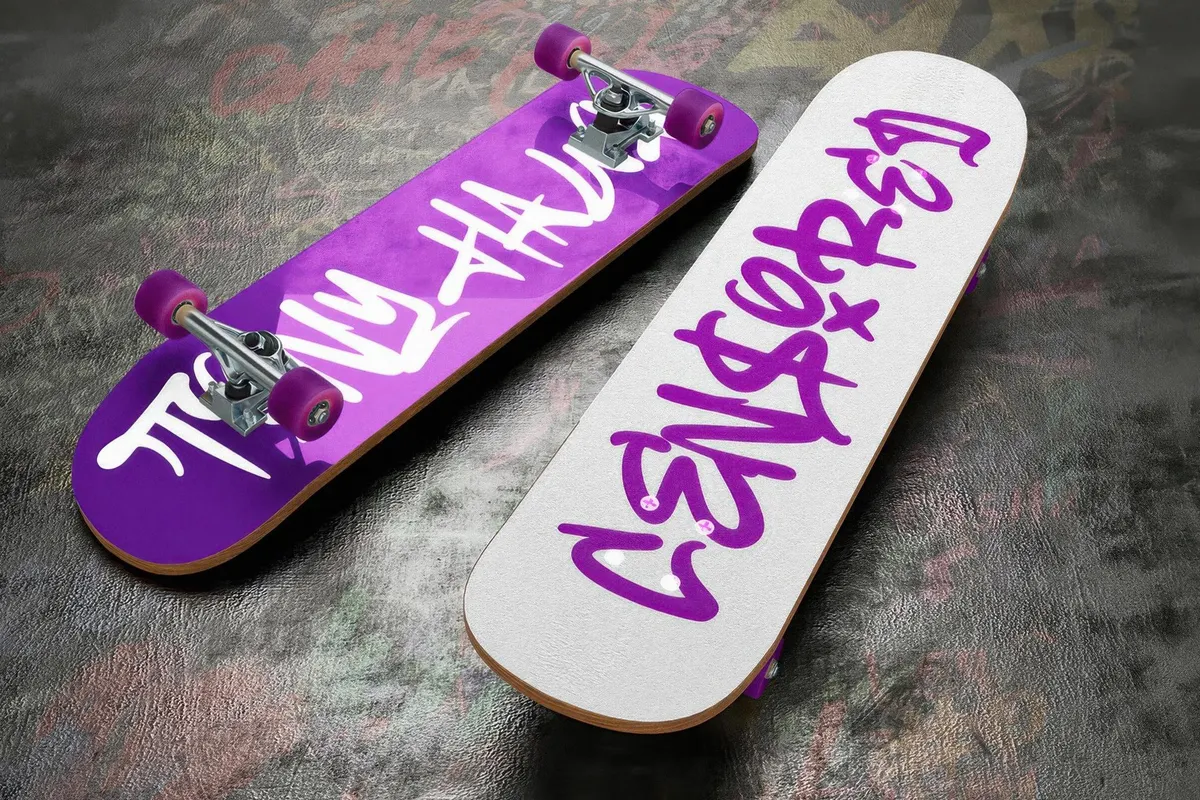 Black Discord — Graffiti Font