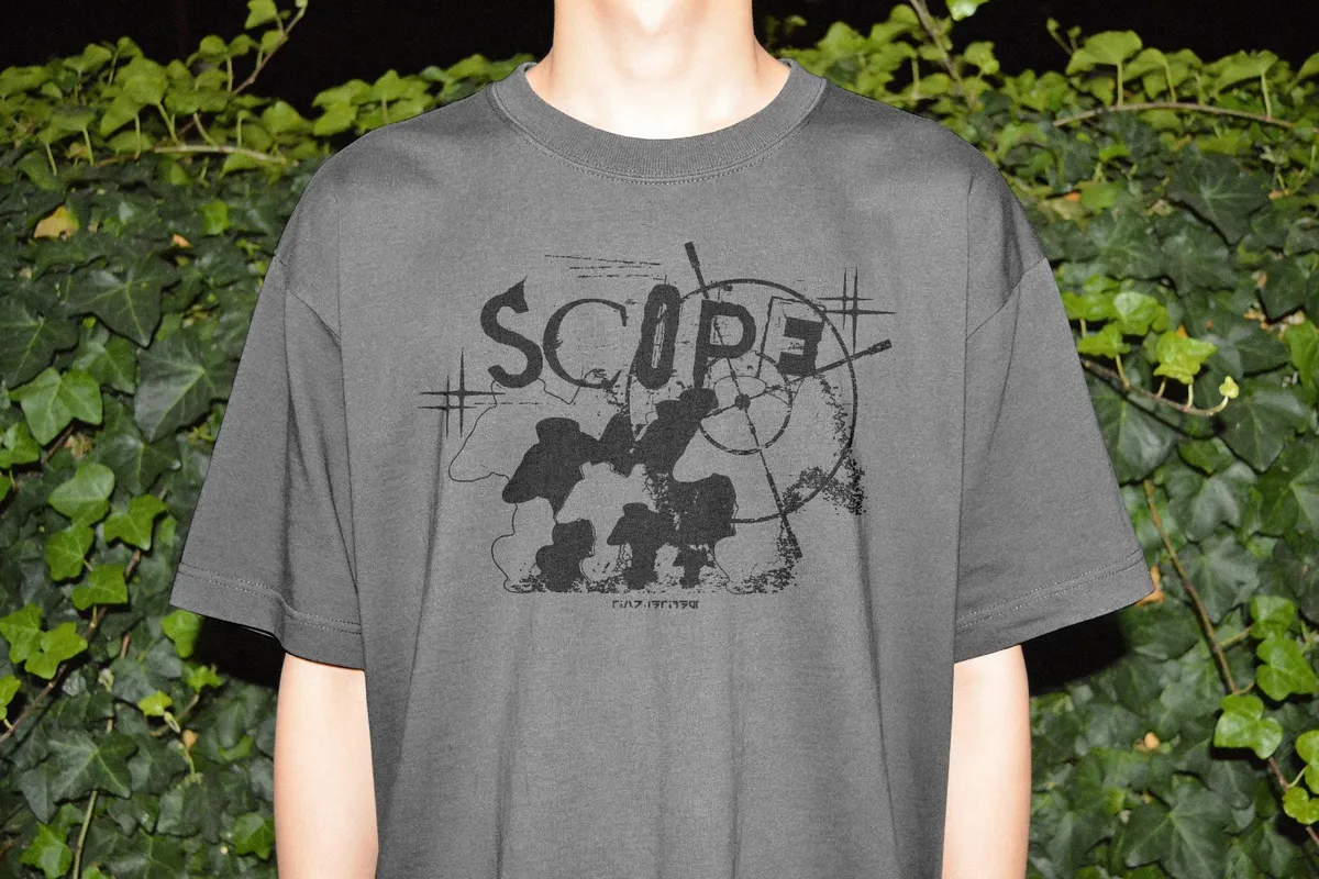 Front Print T-Shirt Mockup