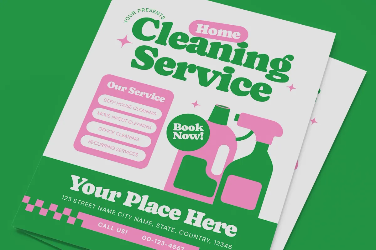 Cleaning Service Flyer