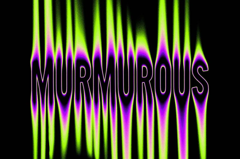 Acid Melting Text Effect