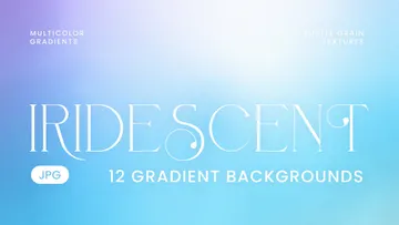 Iridescent Gradient Backgrounds