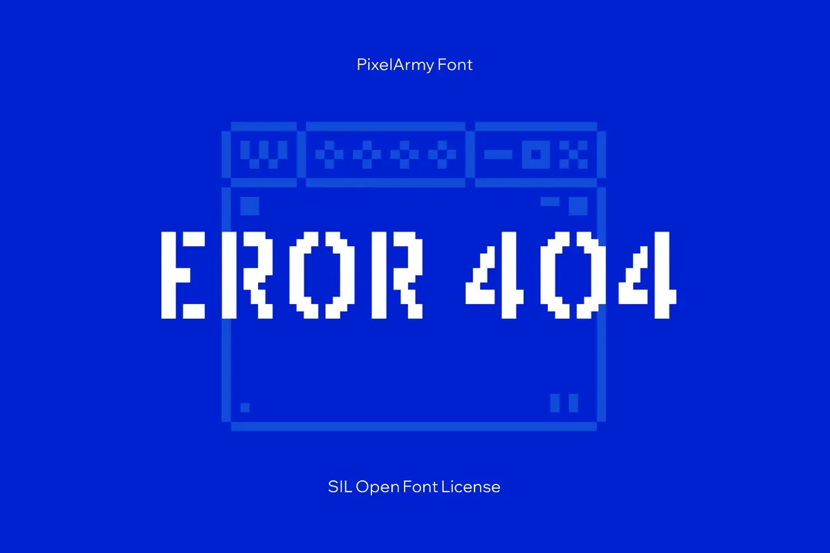 Pixel Army Font