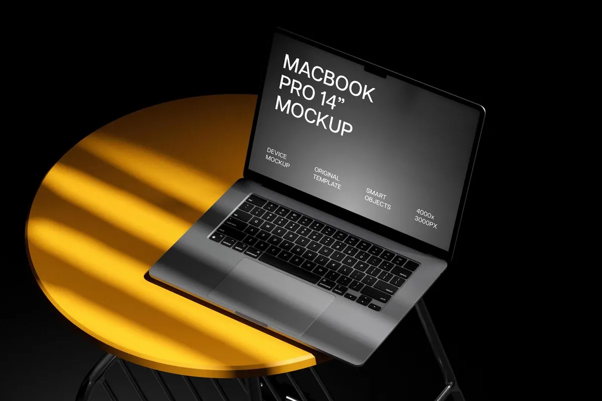 Macbook Pro 14" Mockups