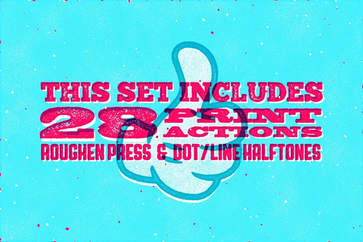 King of Prints - Press Photoshop Action