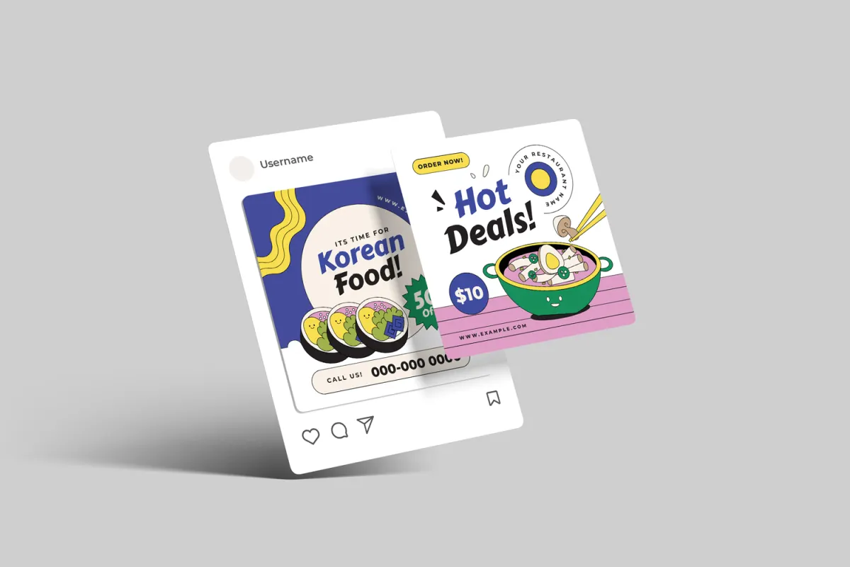 Social Media Mockups