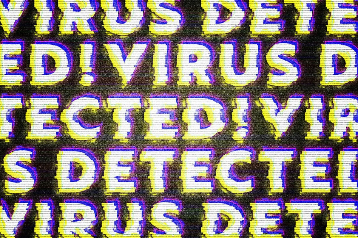 VHS Error Glitch Effect