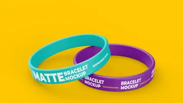 Thin Bracelet Mockup