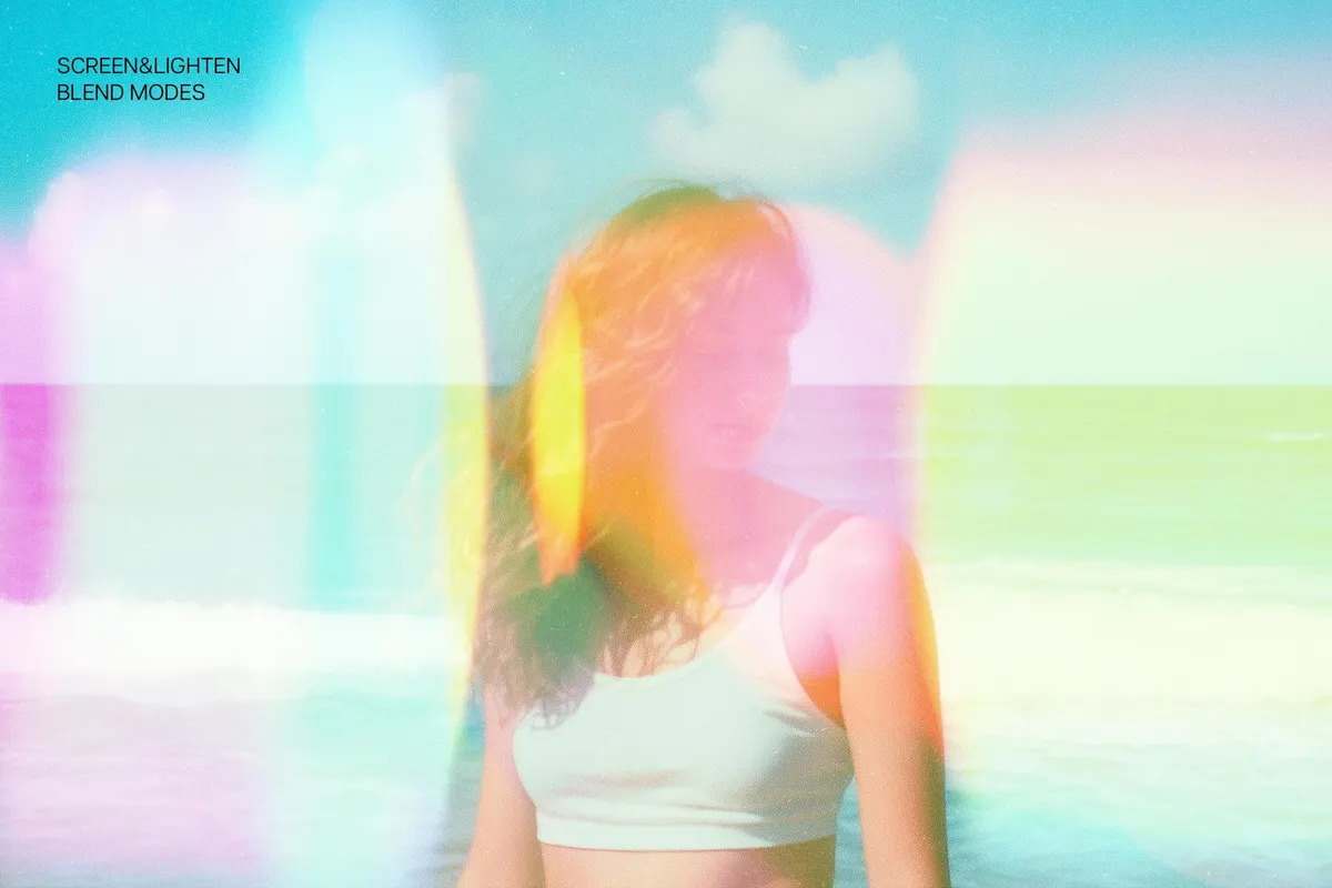Vintage Light Leak Overlays