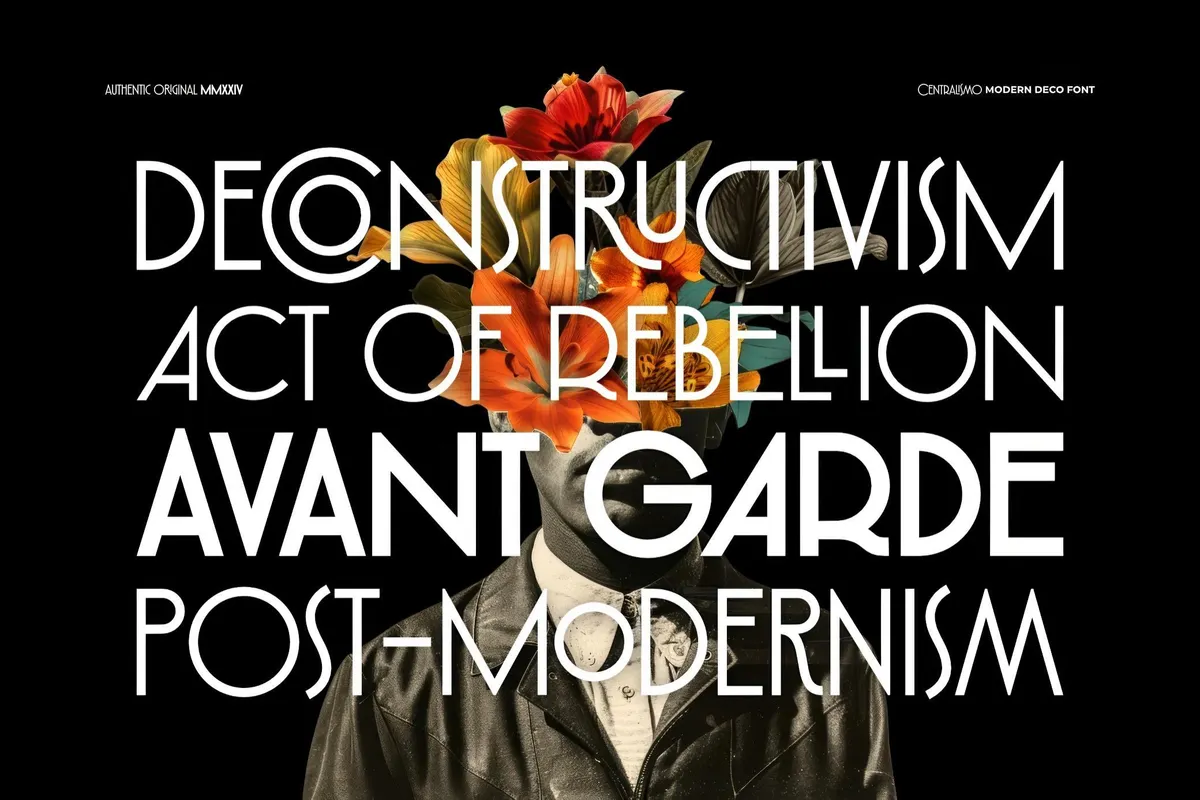 Centralismo: Avant Garde Font