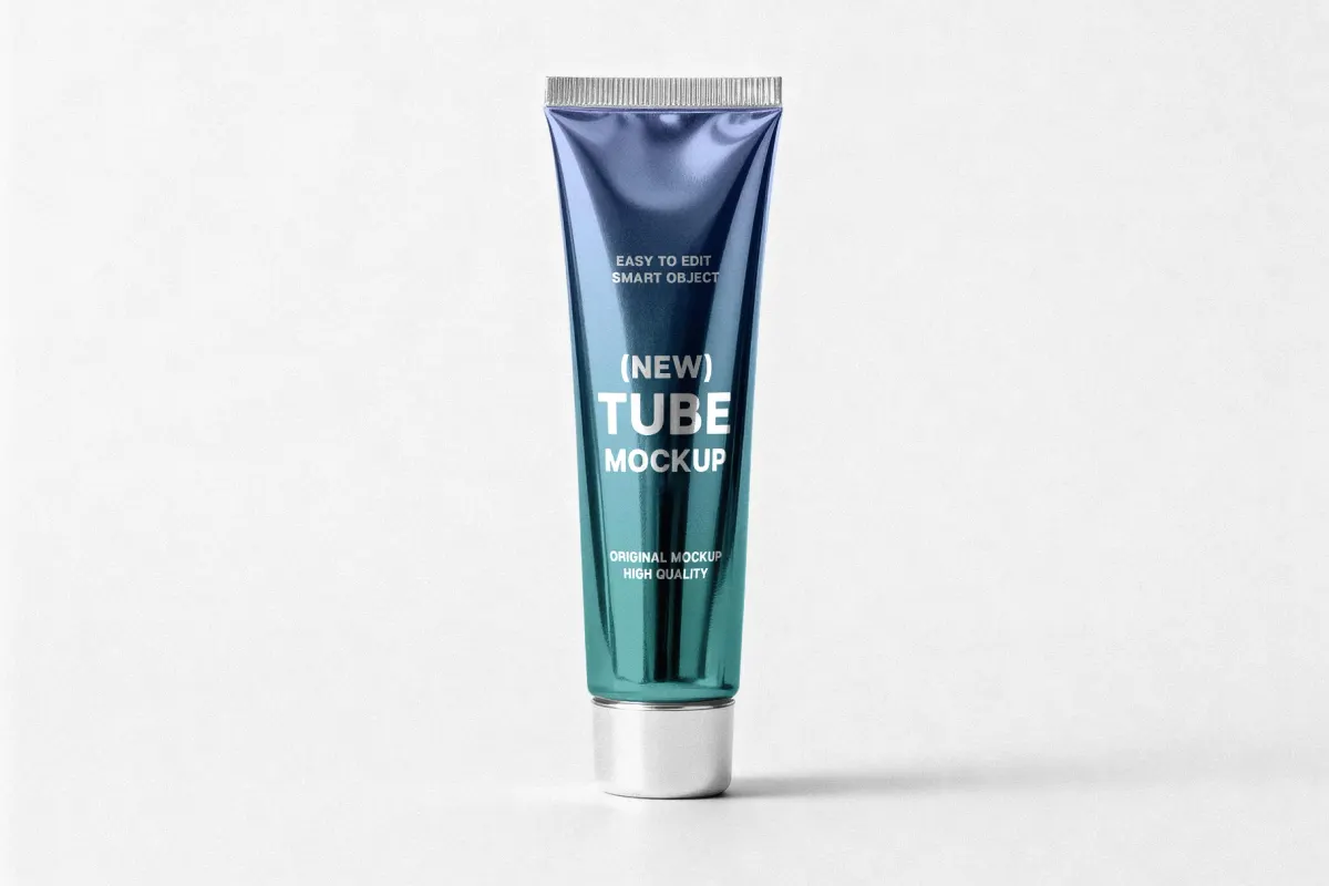 Skincare Tube Mockup