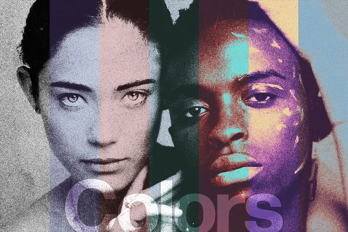 Risograph Dust Photo Effect