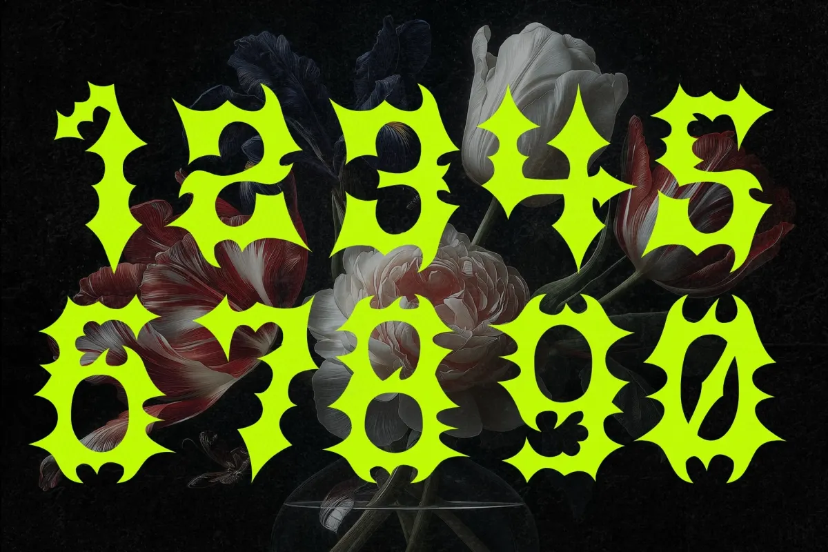 Venom Voltage - Heavy Metal Typeface
