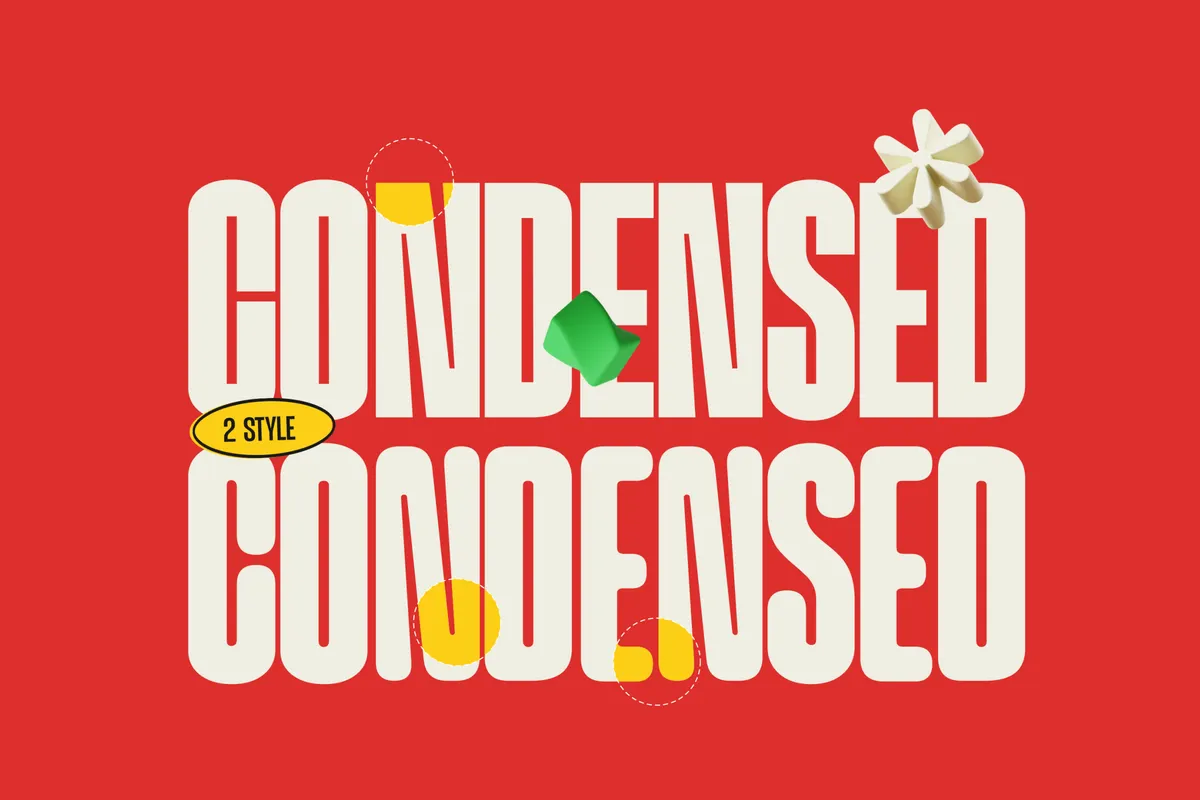 Metha - Tall Condensed Display Font