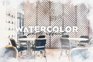 Watercolor PS Photo Effect