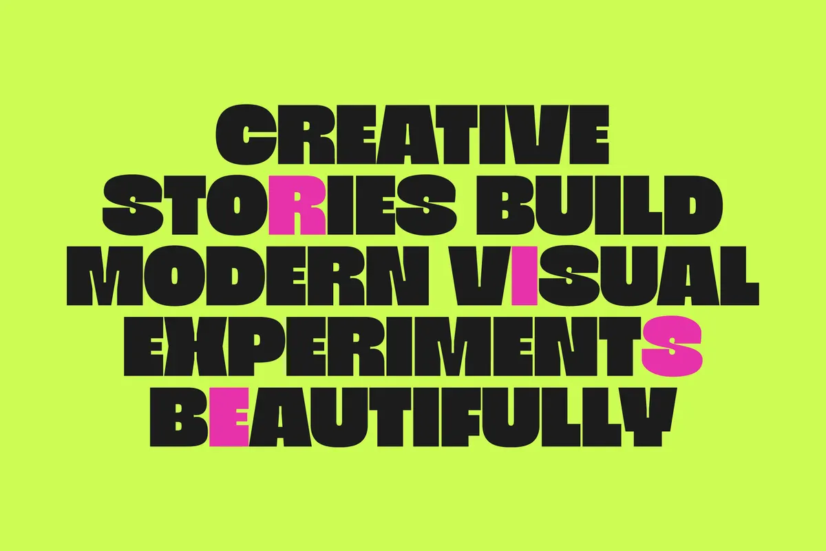 Inktera - Bold Ink Trap Display Font