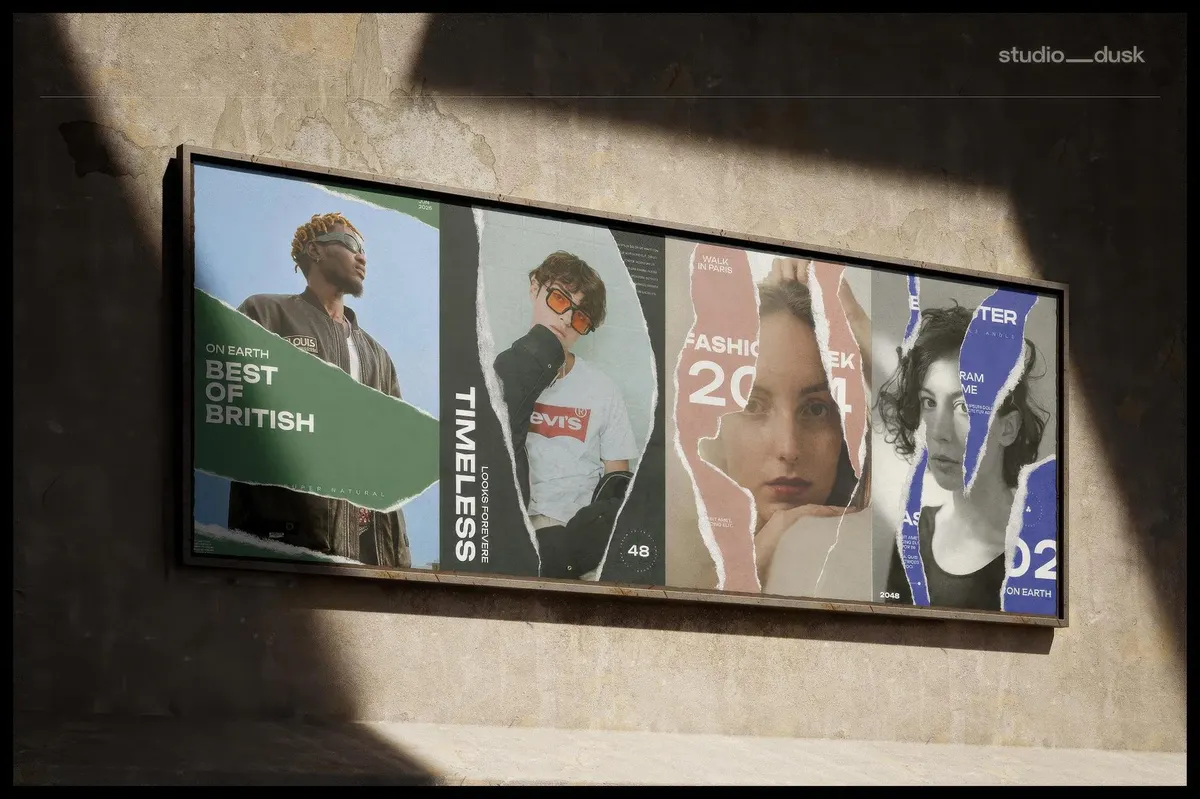 Torn Poster Templates
