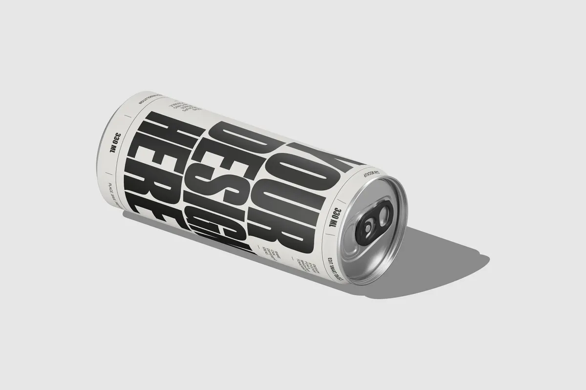 330ml Can Mockups
